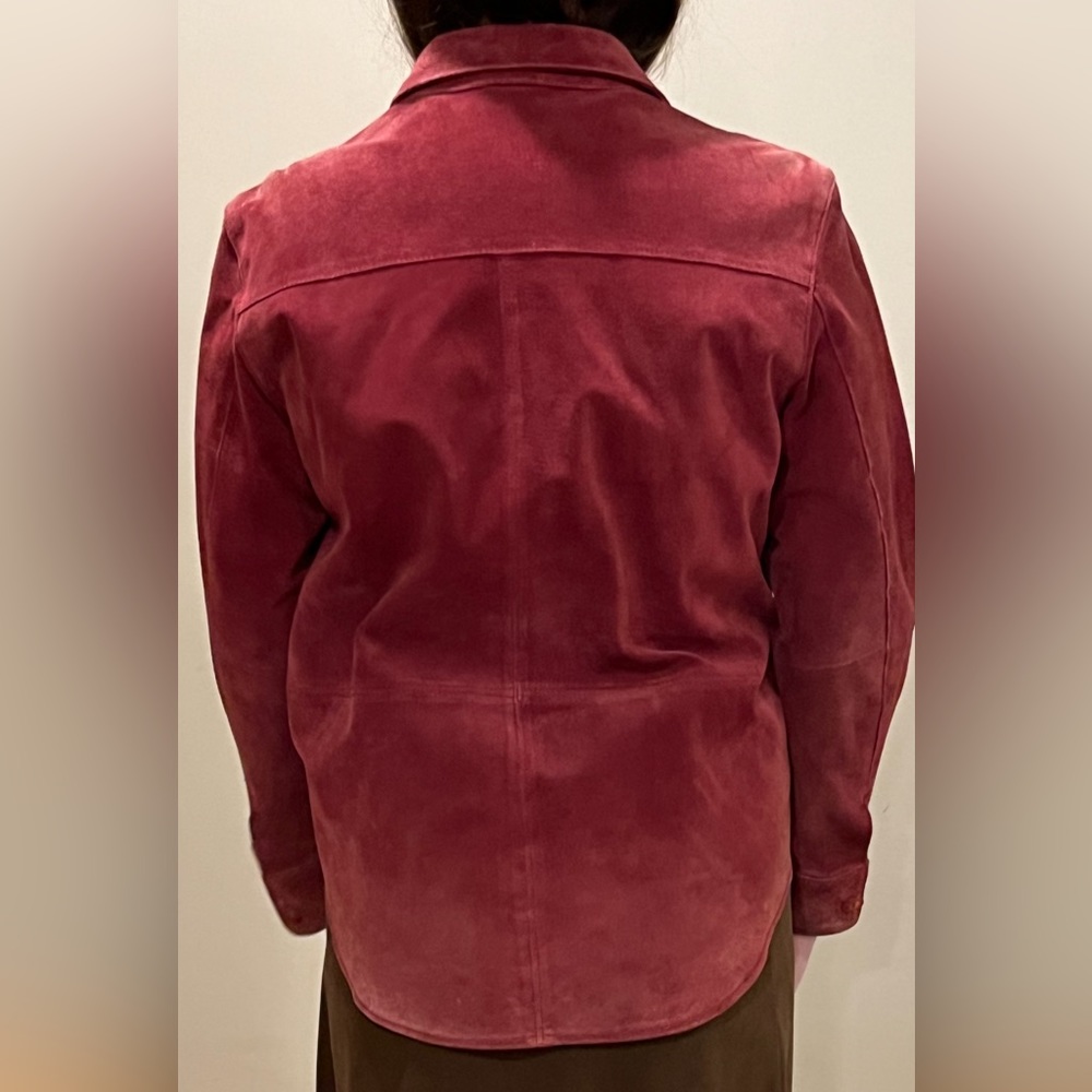Pig suede jacket - Picture 12 of 14
